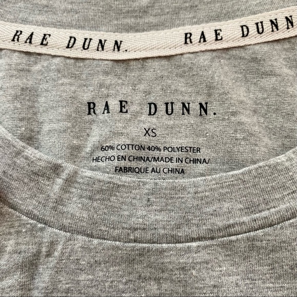 NWT Rae Dunn RUN T-shirt - Picture 4 of 7